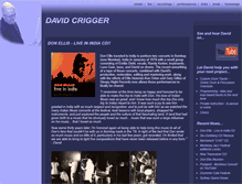 Tablet Screenshot of davidcrigger.com